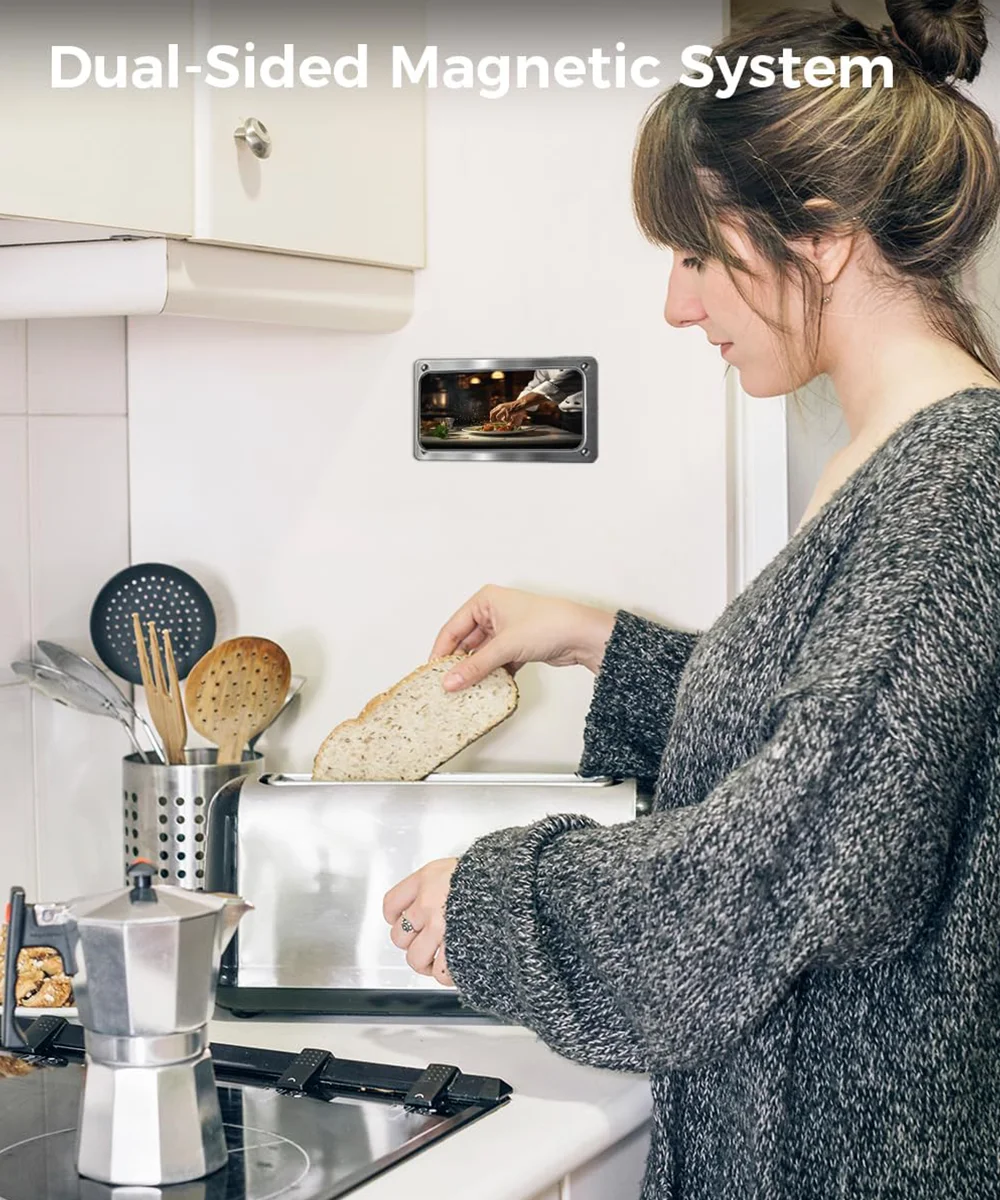 حامل حلقة إصبع مغناطيسي للهاتف المحمول 3 في 1 مع مغناطيس على الوجهين لملحقات MagSafe لسلسلة iPhone 17/16/15/14/13/12 #6