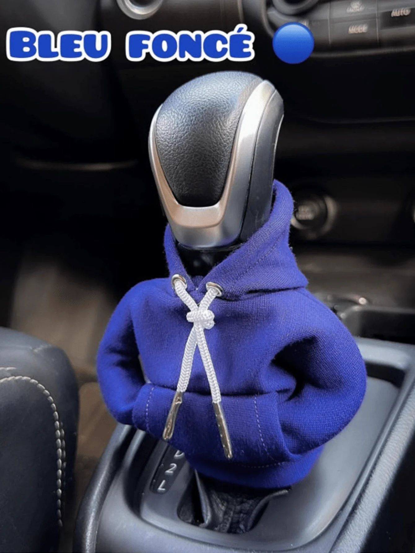 

Gear Hoodie, Universal Car Knob Cover, Mini Hoodie For Car Shifter, Automotive Interior Cute Gadgets