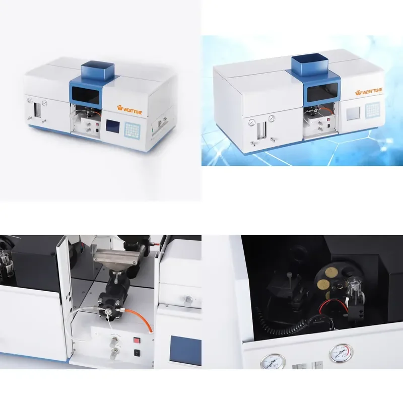 Metal Elements Analysis Device AAS Spectrometer Atomic Absorption Spectrophotometer for Metal Analysis