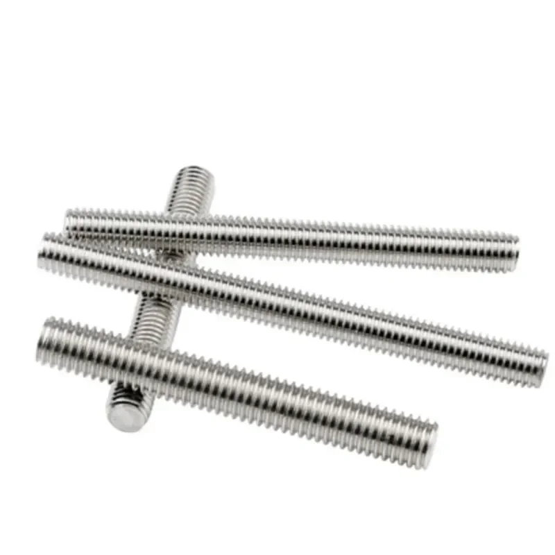 2pcs-5pcs/lot M2 M2.5 M3 M4 m5 m6 m8 Stainless steel full thread rod threaded bar rod stud length 20mm to 250mm