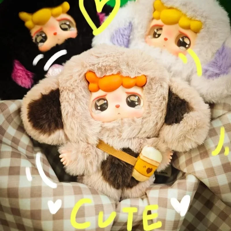 Three Year Old Child New Ip Mi Rabbit Rabbit Blind Box Creative Backpack Hangin Accessory Action Figure Toy Cute Doll Mysterious