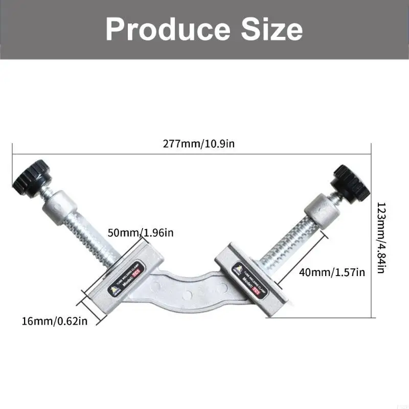

P82E Multifunctional Stainless Steel Fixation Tool For Accurate Assembly Woodworking Metal Fabrication 90 Degree Clamp