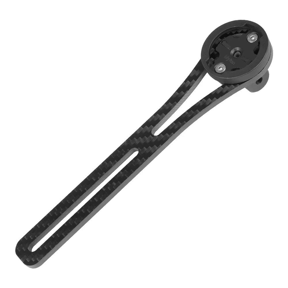 AliExpress TOSEEK Bike Computer Holder Carbon Cycling Computer Stopwatch Speedometer Mount Holder For Garmin Cateye Bryton Gopro Light Holder