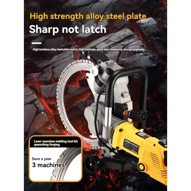 Brushless ring saw high-power new wall cutting machine reinforced concrete cutting machine dust-free