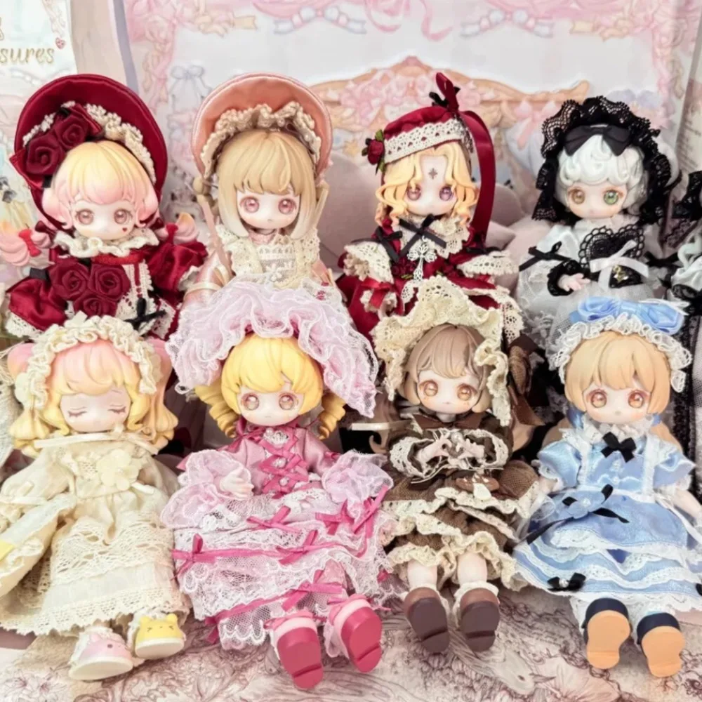 

Kiseki Vintage Treasures Series 1/12 Bjd Blind Box Mjd Movable Doll Mystery Box Action Figures Dress Up Doll Trendy Toy Girl