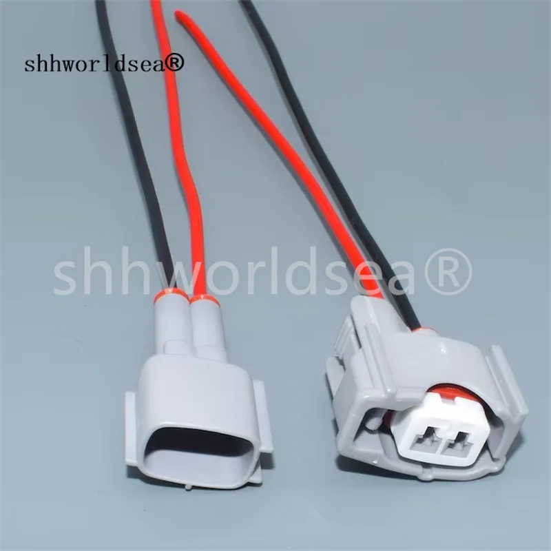 Conector de Injetor de Combustível de 2 Pinos 2.2mm, Plugue Pigtail 6189-0611 90980-11875, Conector de Fiação Fêmea e Macho para Toyota Honda Corolla