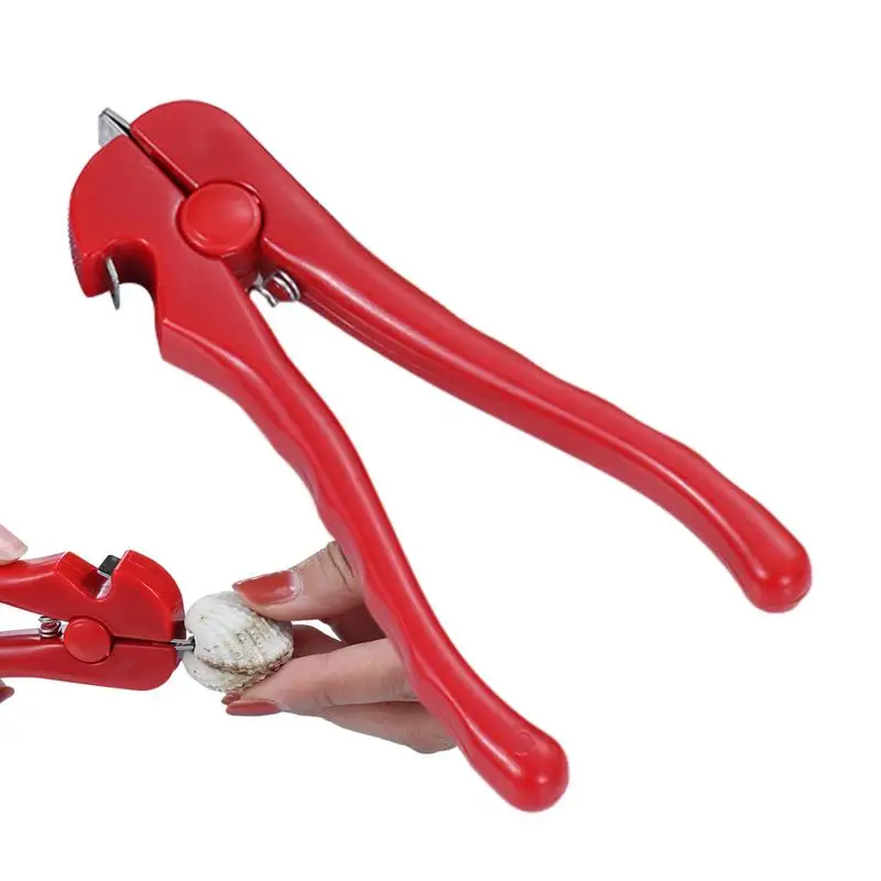 Blood Clam Clip Opener Oyster Shell Shucker Shellfish Opening Clip Clam Shucking Clamp Multifunctional Opener Seafood Tools