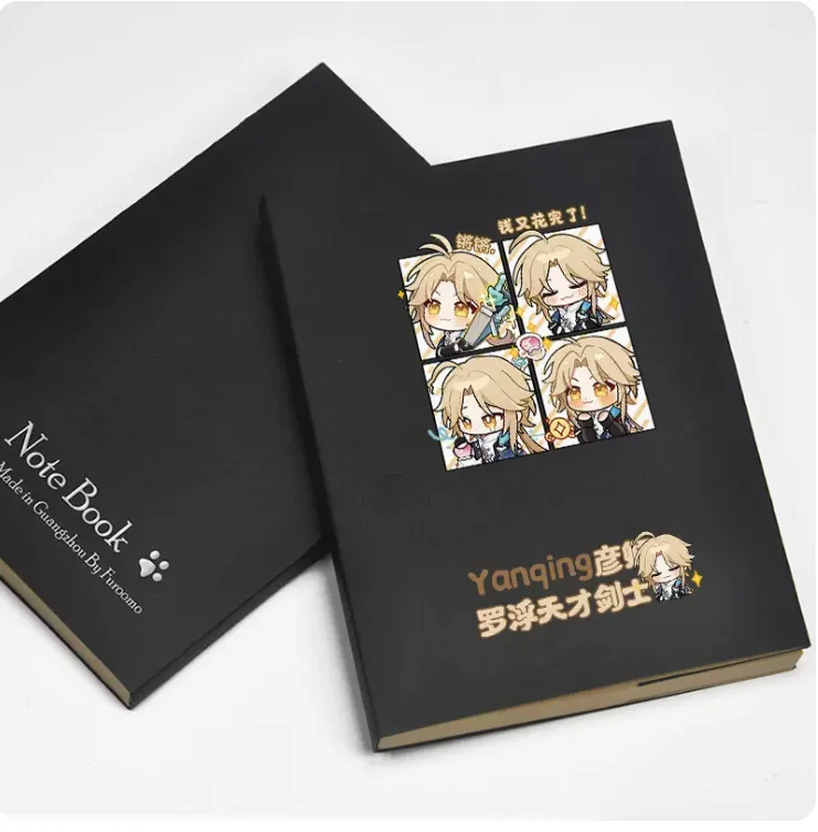 

Anime Honkai: Star Rail Yanqing Diary School Notebook Paper Agenda Schedule Planner Sketchbook Gift For Kids Notebooks 1794