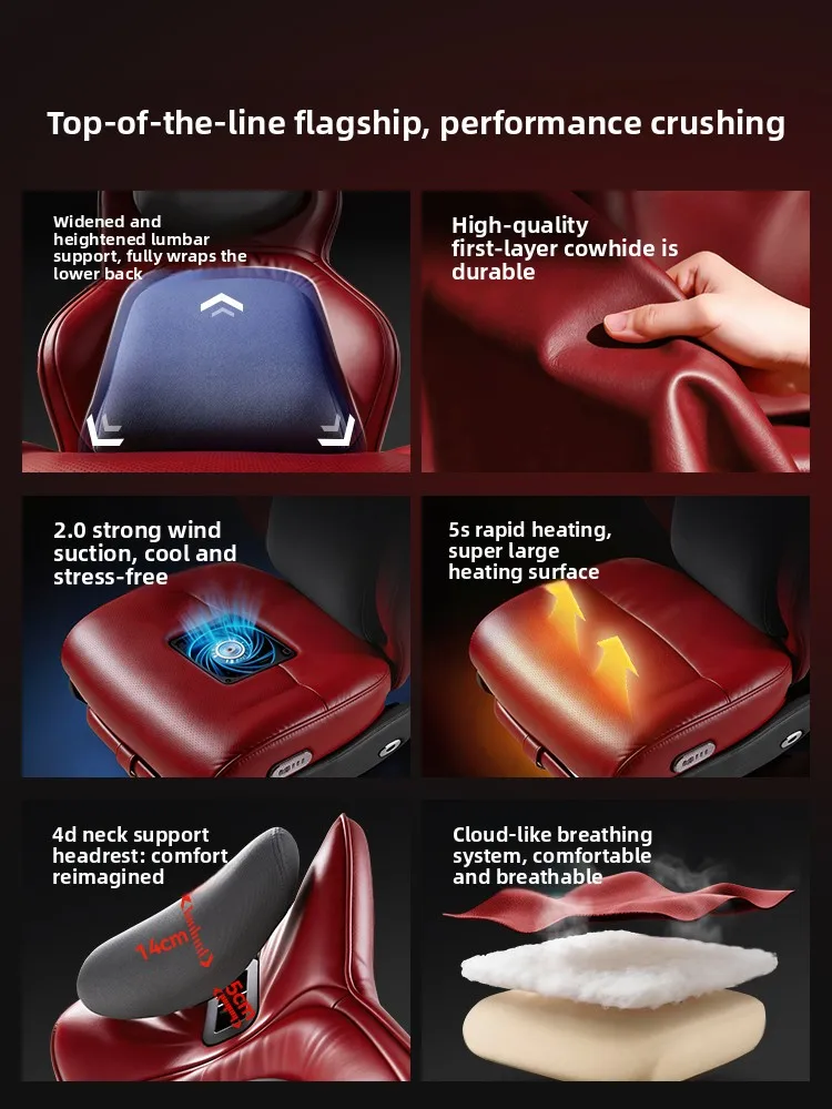 V6-X Gaming Chair Ventilated Computer Chair Household Ergonomic Chair