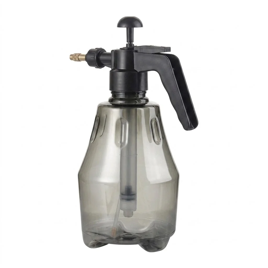 Indoor Outdoor Generic Garden Pump Sprayer Hand Held Pressure Plant Mister Black Hand Powered Design Easy Plant Watering Misting