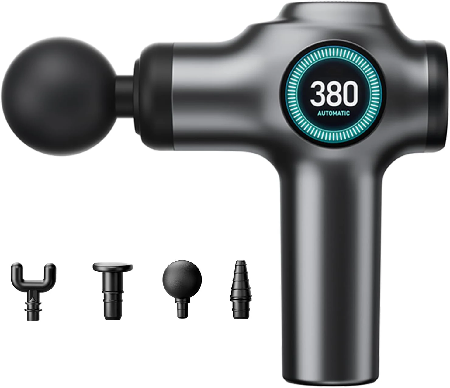 

Массажный пистолет, фасционный пистолет для глубоких тканей, массажный пистолет для мышц для облегчения боли с 4 массажными головками и 6 скоростями