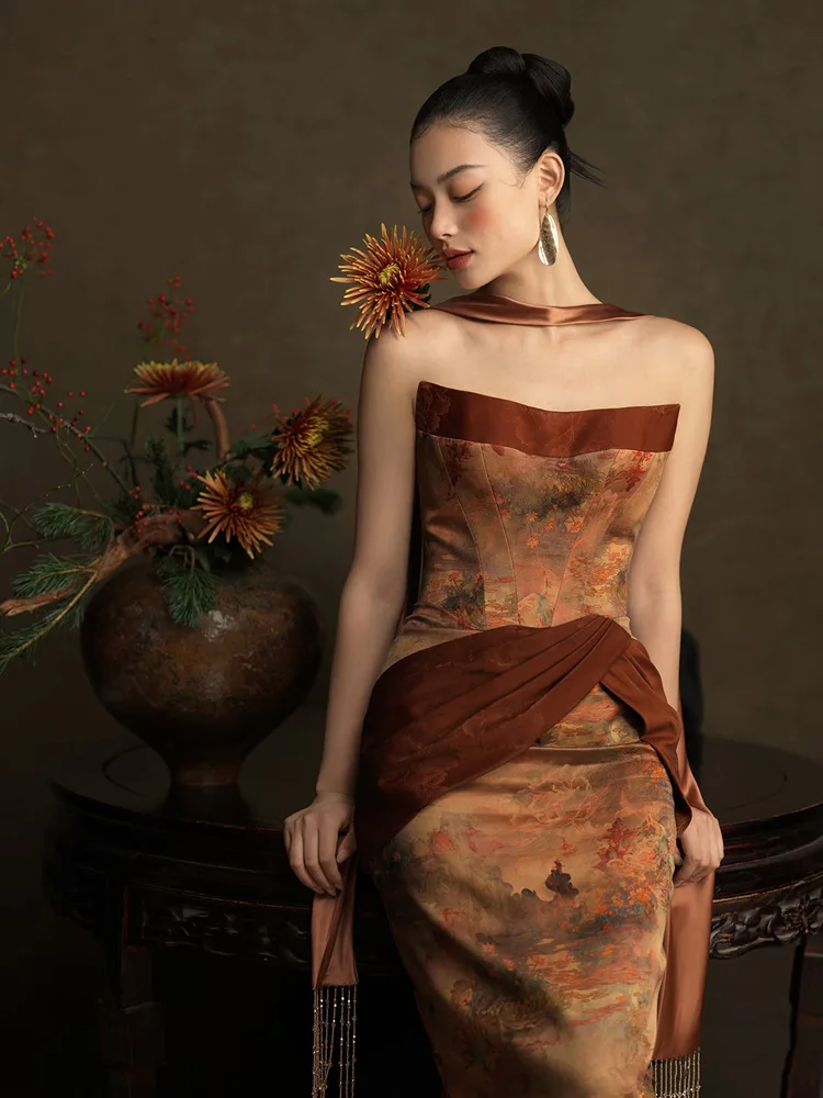 

Новое простое свадебное платье в китайском стиле для фотосессий в студии, традиционный костюм для парных съемок, костюм Тан для выступлений на сцене