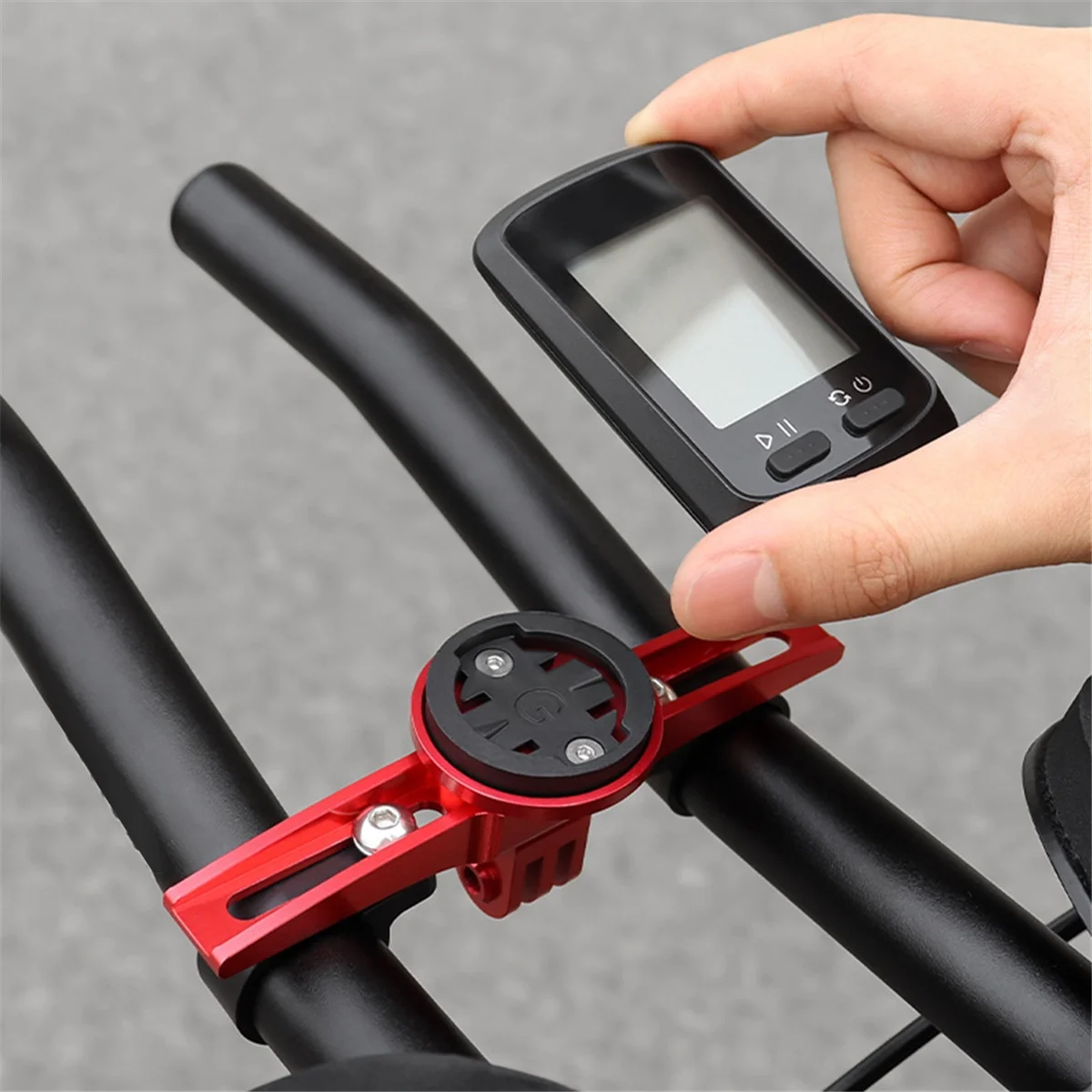 T34C TT المقود الكمبيوتر جبل الدراجة 22.2 مللي متر 25.4 مللي متر بقية المقود الكمبيوتر محول تركيب للأسود #3