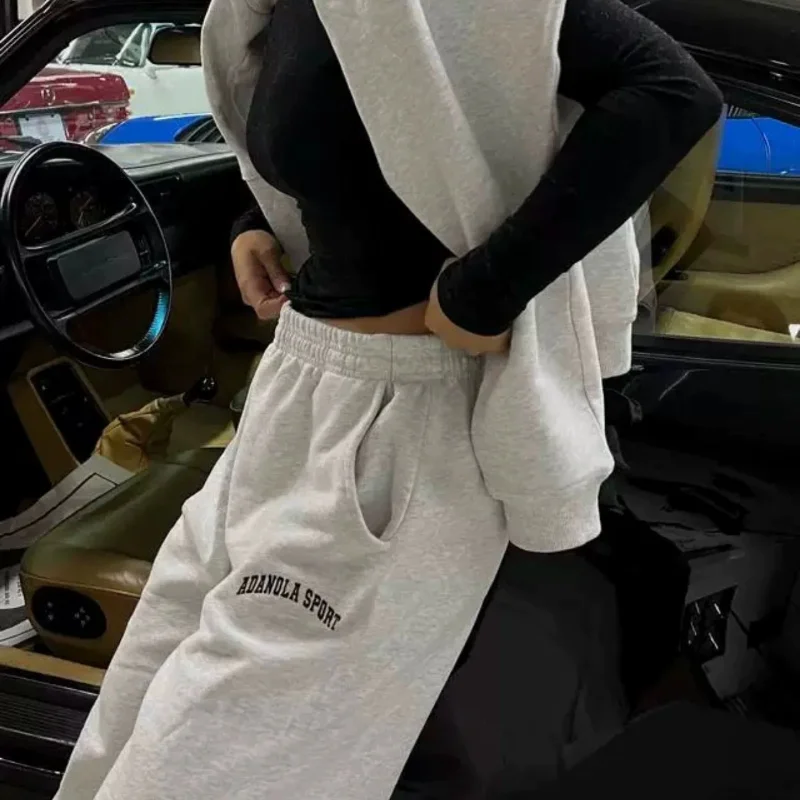 

Adanola Fitn Street Sle, свободные спортивные штаны с цветочным принтом, женские осенние повседневные длинные брюки из хлопка, 00% удобные джоггеры