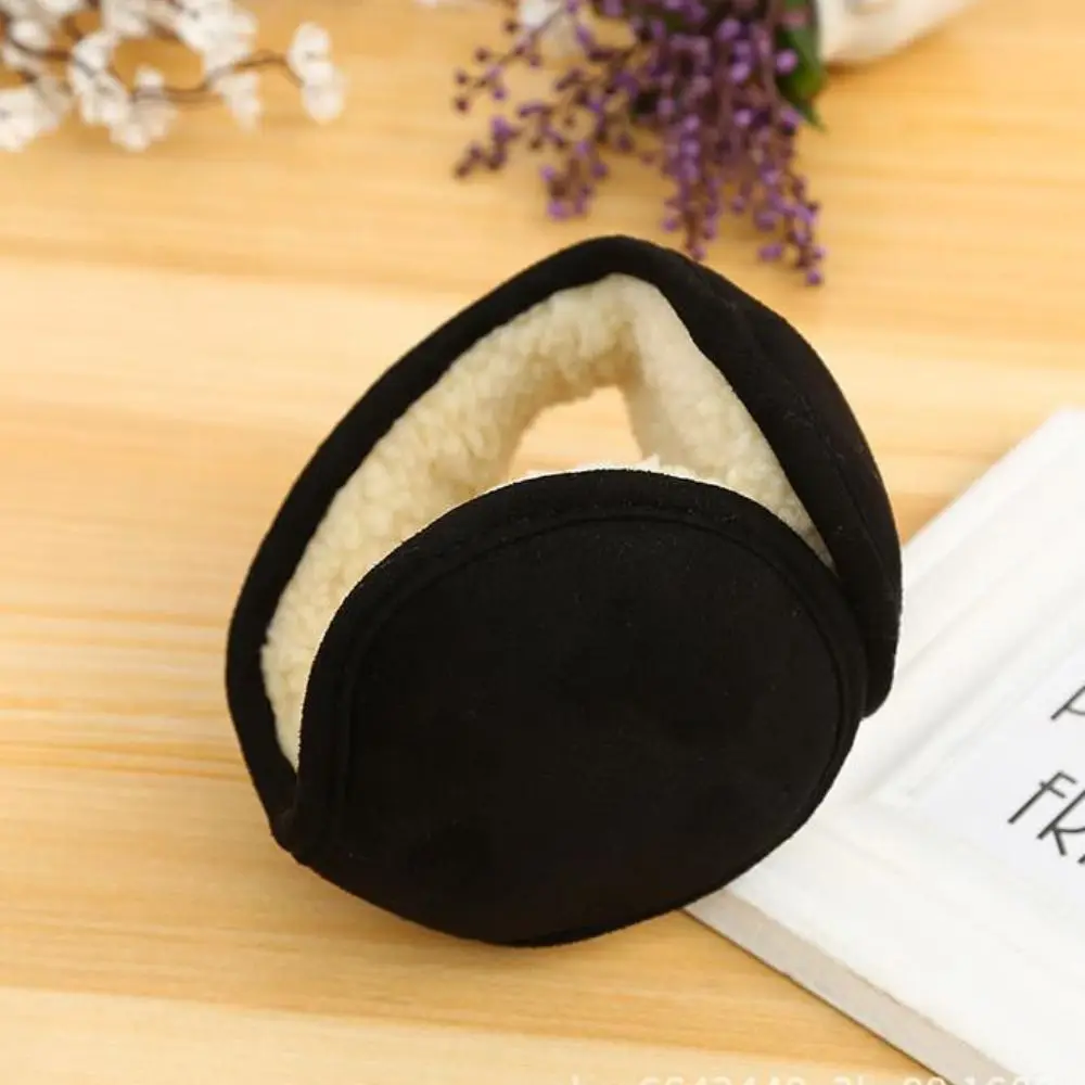 Soft Foldable Protector Headband Simple Unisex Fleece Man Earmuff Ear Cover Thick Earwarmer Female Ear Flap