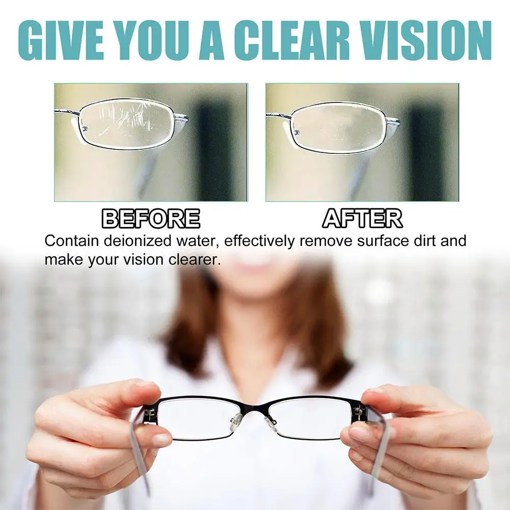 Eyeglass Lens Scratch Removal Spray Anti Fog Eye Glasses Cleaning Tools Removal Dirt Oil Spray Cleaner Supplies