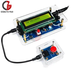 DC9V CW Decoder Morse Code Reader DIY CW Trainer Decoder Kit LCD Display Radio Circuit Board Electronic Welding Practice Kits