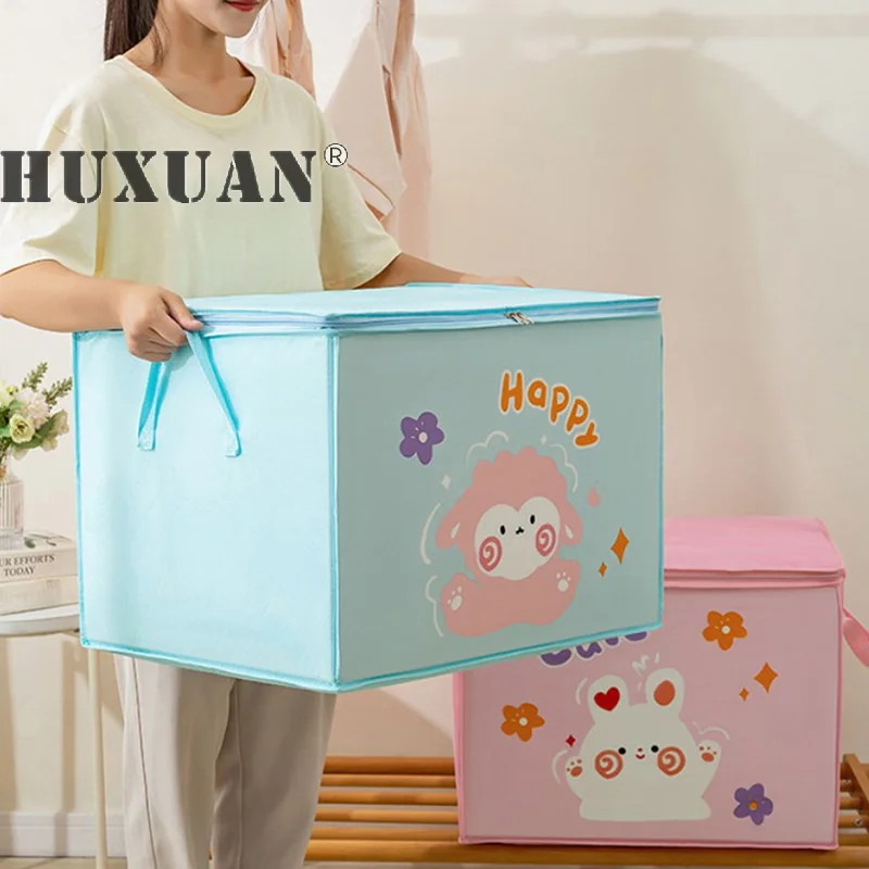 1 قطعة مكعب للطي اللعب صندوق تخزين الاطفال اللعب المنظم صندوق ورأى القماش النسيج سلة التخزين ل الكرتون الحيوان الحضانة لعبة صناديق