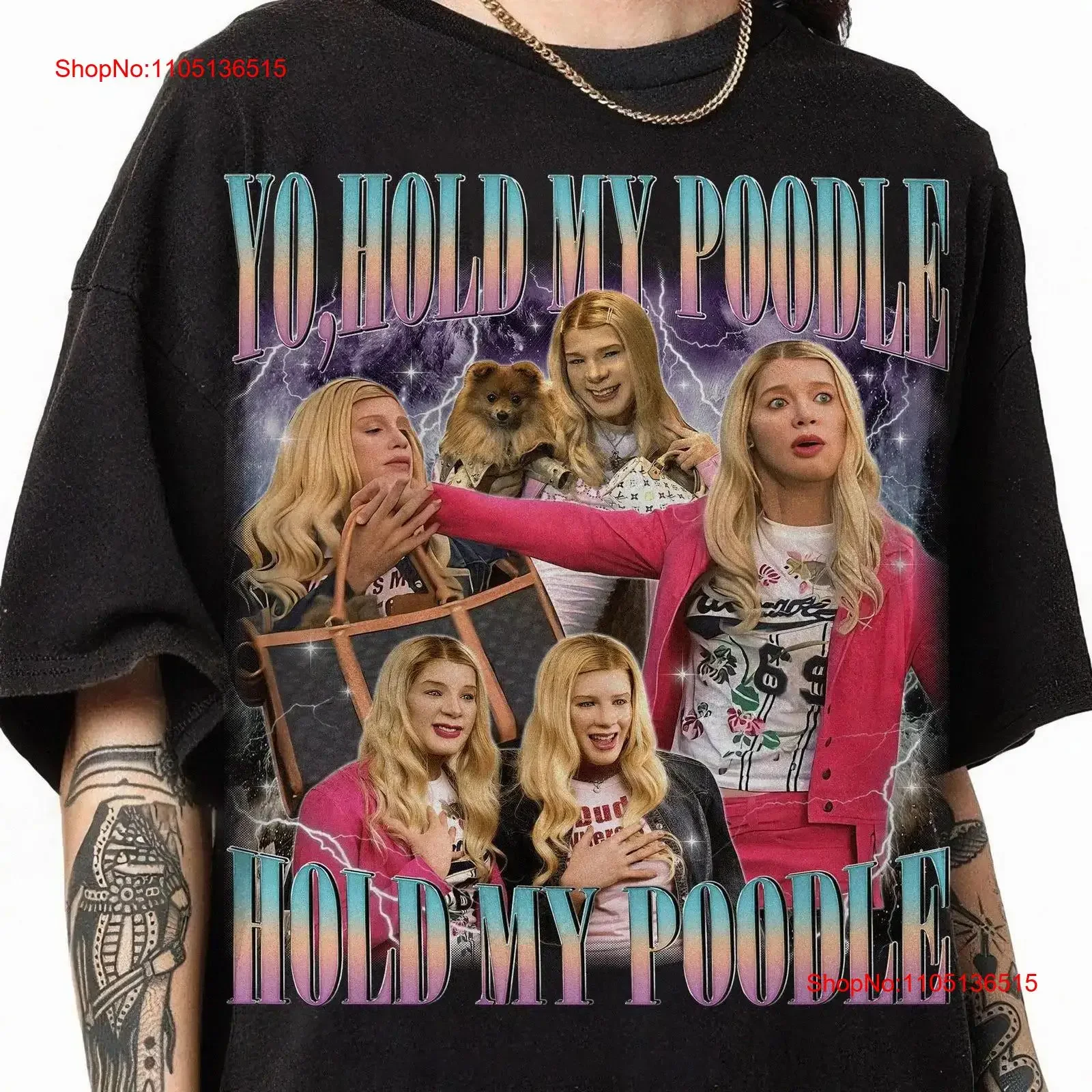Hold My Poodle White Chicks Homage T Shirt Kevin Copeland and Marcus Shi vintage Washed Stylish Breathable homme Slightly