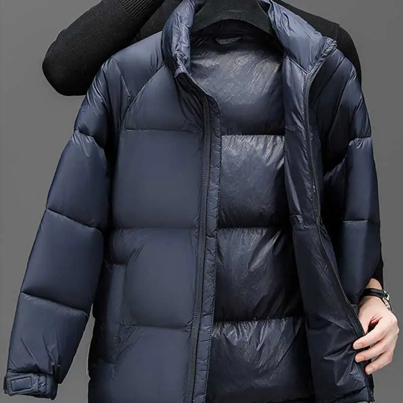 Winter High Quality Bread Jacket Men Plush Think Warm Parka Men Waterproof Windproof For Jacket Men Fashion Casual Parka Male