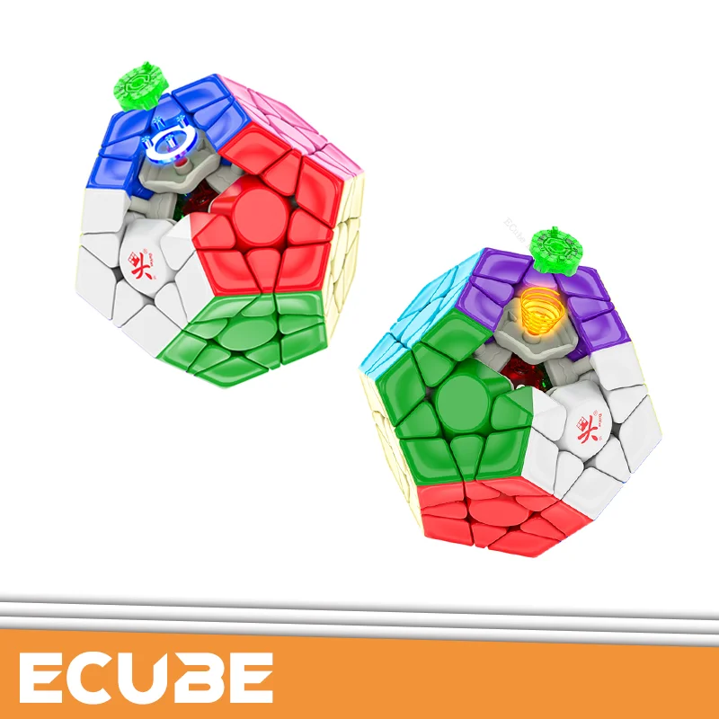 

[ECube] DaYan Megaminx Pro+ M Core Magnetic Cube Professional Speed Cubing Maglev Puzzle Educational Toy
