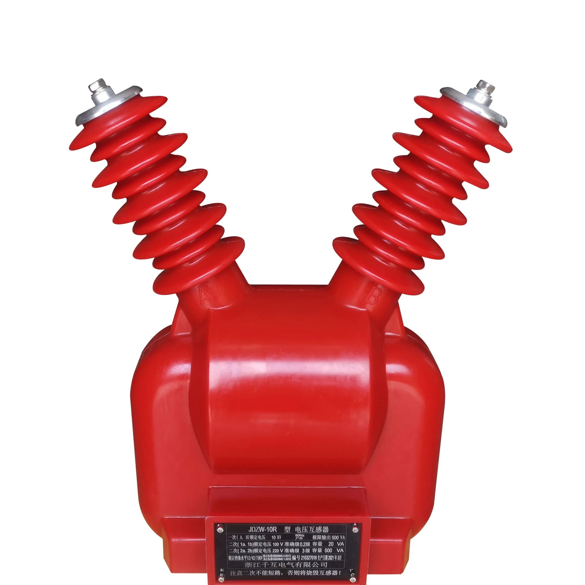 JDJW-10R  instrument transformer 10 kv outdoor type casting insulation single phase electric voltage transformer