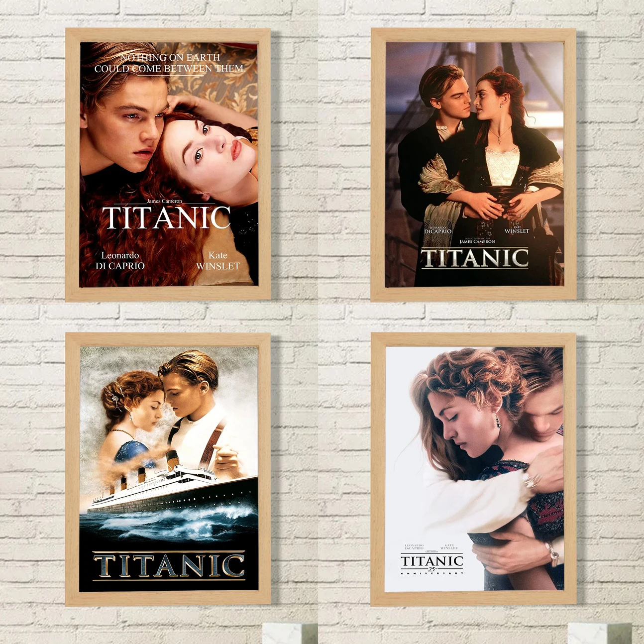 Titanic Posters for Wall Decoration Painting Classic Movie Canvas Retro Poster Home Decorations Decorative Paintings Room Decor