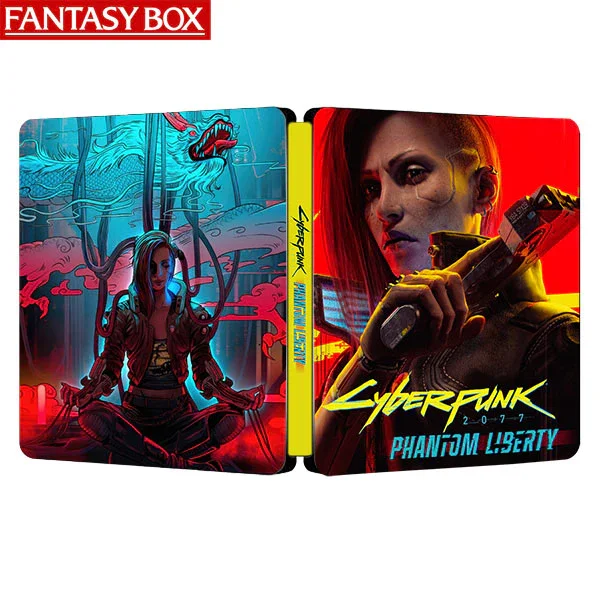 CB 2077 Phantom Liberty DLC Edition Steelcase ONi Fantasy Box (Game disc not included)