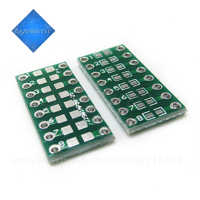10PCS 0805 0603 0402 to DIP PCB Transfer Board DIP Pin Board Pitch Adapter keysets In Stock