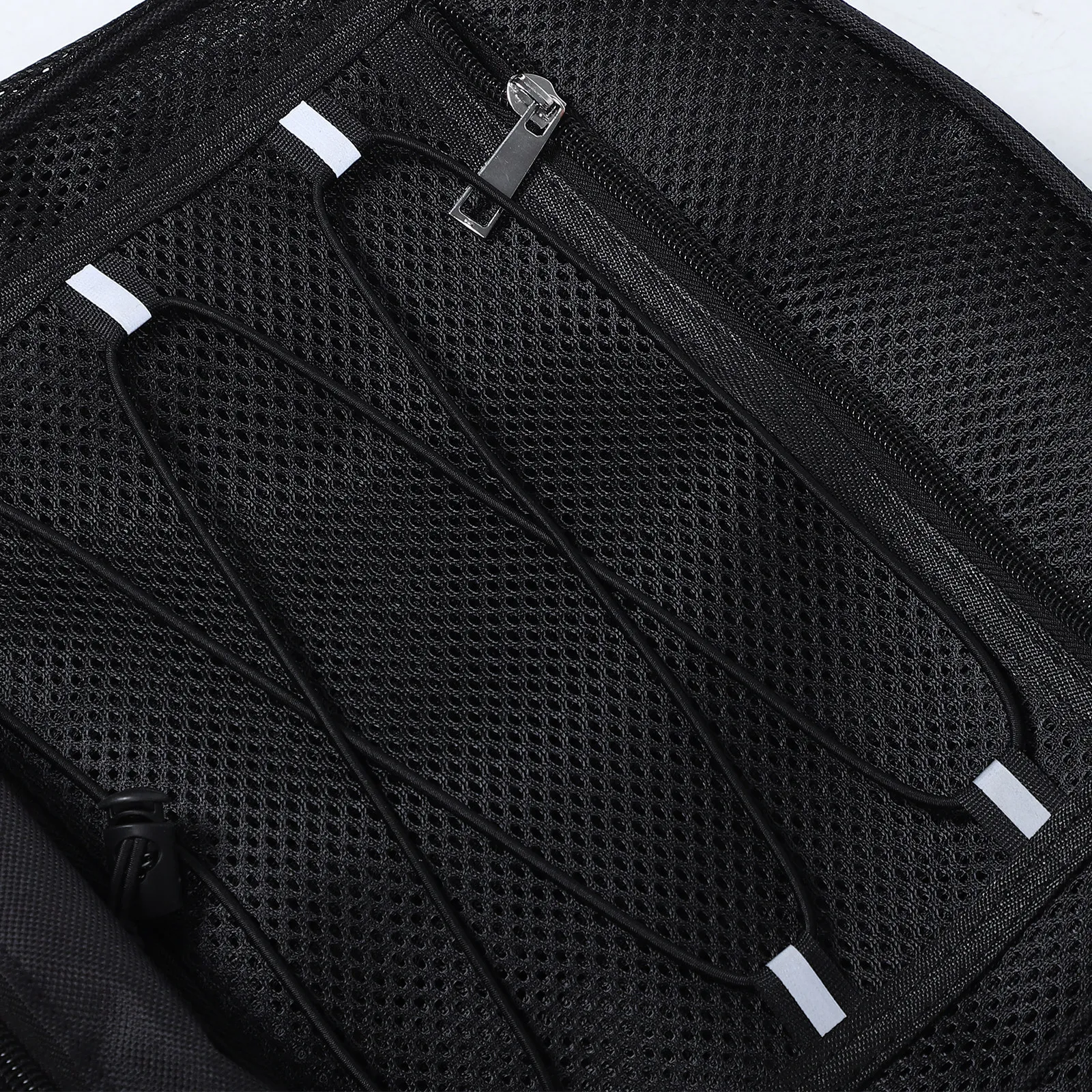 Foldable Mesh Backpack Black Lightweight Breathable Gym Travel Hiking Beach Sports Rucksack Quick Dry Portable Adult Size