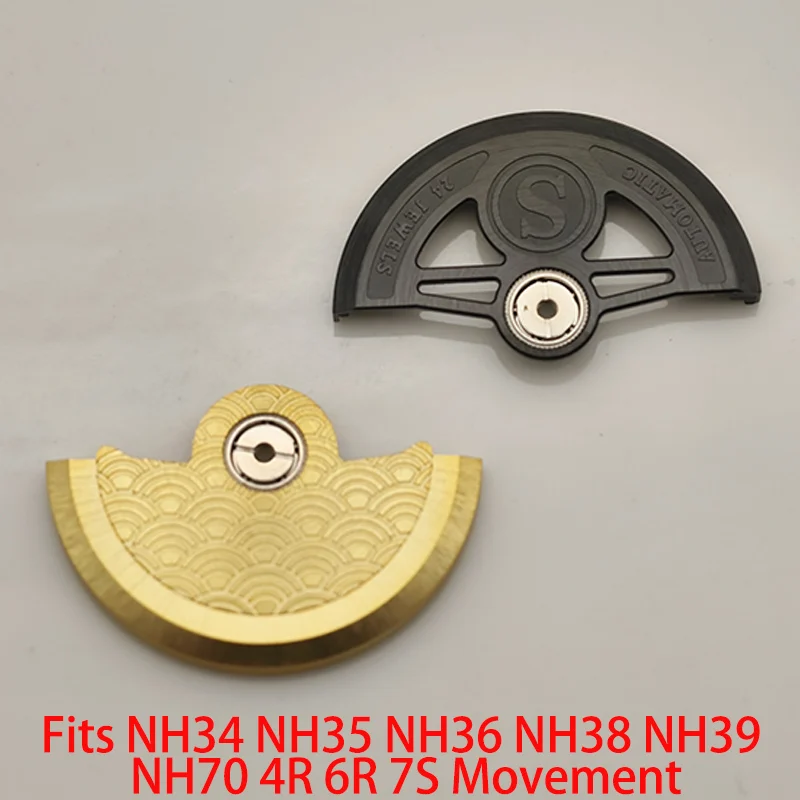

NH35 NH36 Automatic Hammer Rotor Fits For 4R 6R 7S26 NH70 NH34 NH35 NH36 NH38 NH39 Movement Men's Watch Refit Parts
