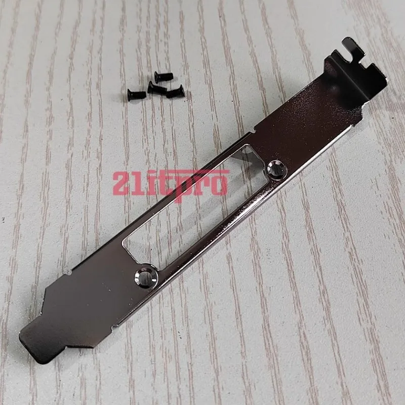 Placa trasera de escudo de E/S IO para NVIDIA TESLA A2 L4, deflector de tarjeta gráfica, bisel en blanco