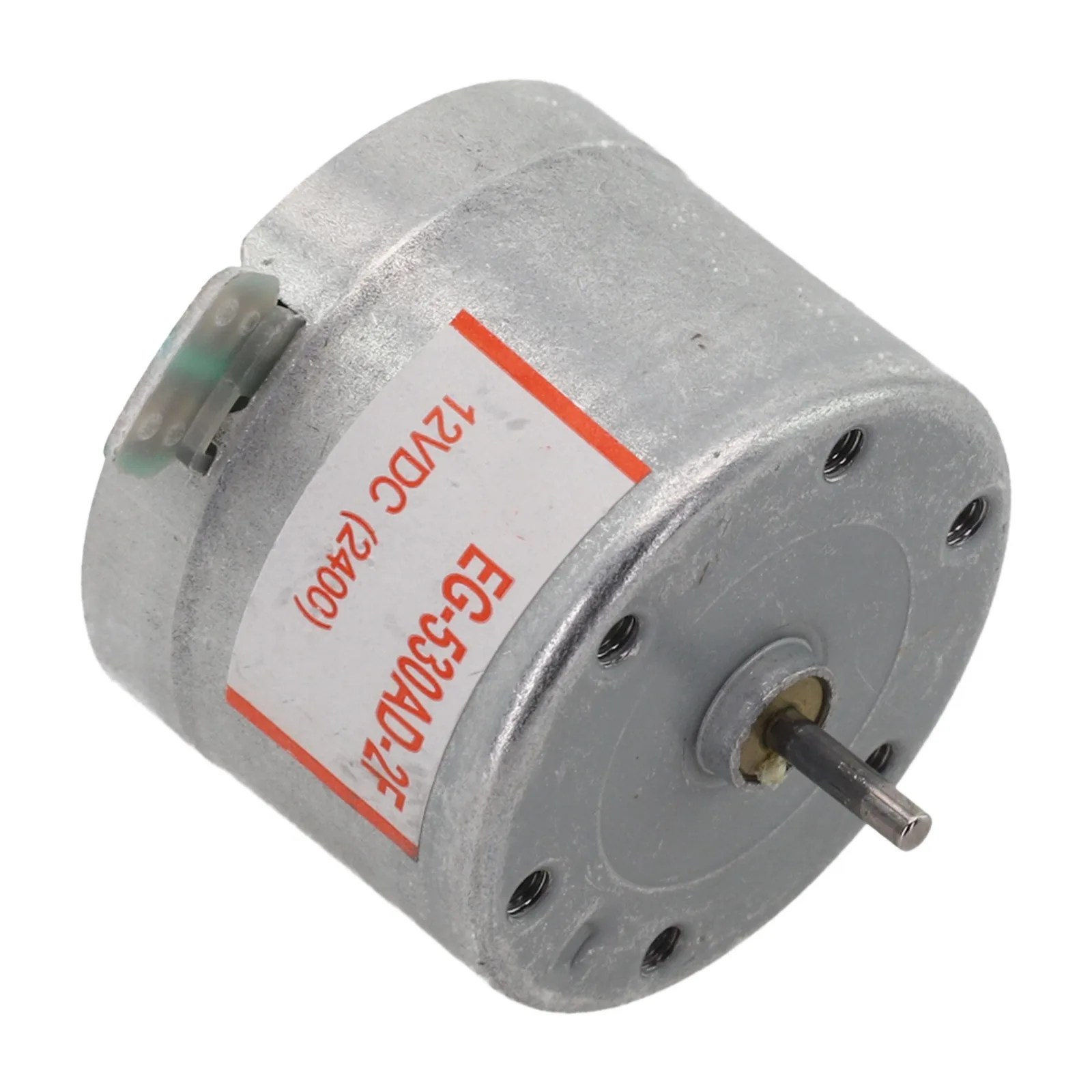 EG-530AD-2B/2F CCW/CW Motor DC 12V 2400RPM Mini 35mm Round Spindle Motor For Capstan Tape Deck Audio Recorder Player