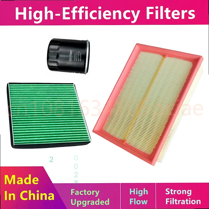 3pcs/For  Chevrolet Captiva 1.5T Oil Air Cabin Filter Set Auto Parts