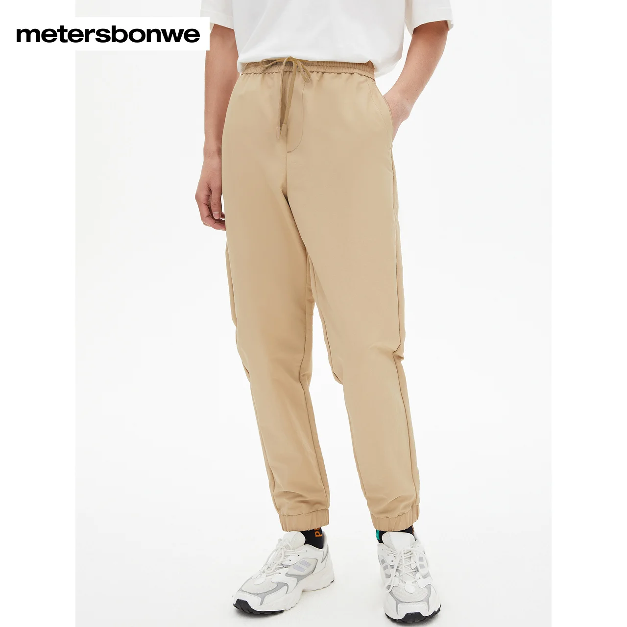 Metersbonwe Jogging Pants Men Spring Autumn Fashion Loose Fitting Comfortable Trousers Sports Leggings Casual Pants Brand