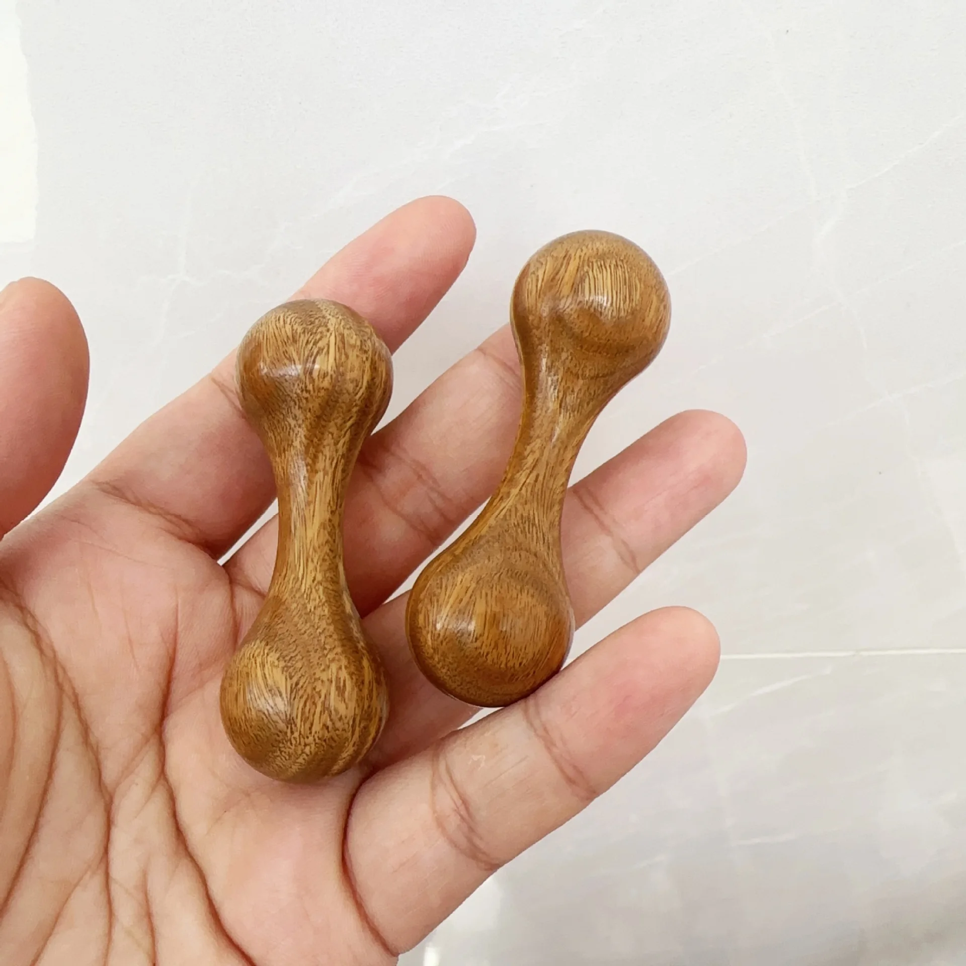 Kreative Holz Knucklebone Dekompression Spielzeug Sandelholz Zappeln Hand Spinner Angst Stress Relief Drehen Finger Gyro Spielzeug Geschenk