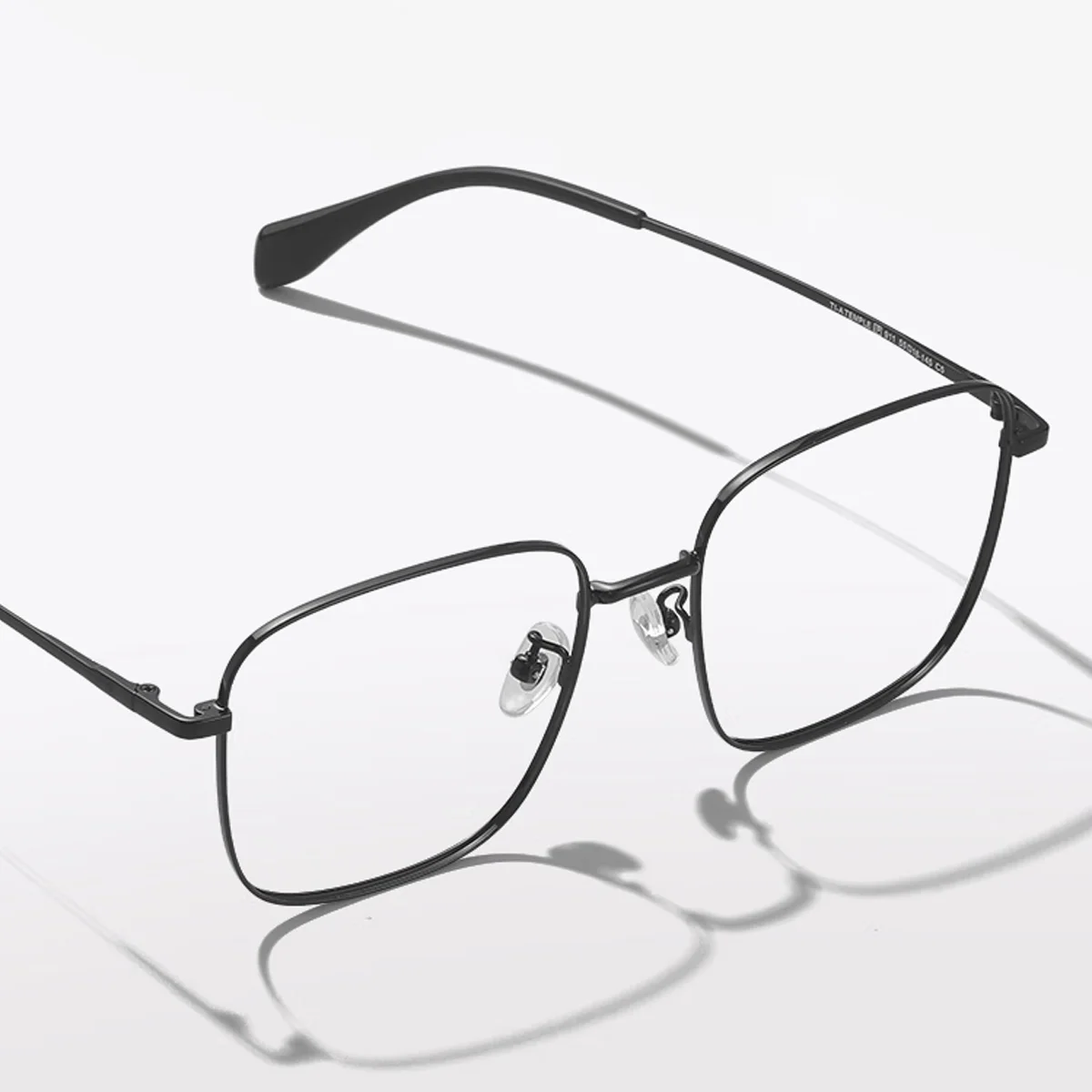 

FYTOO anti blue light myopia glasses frame large face glasses for both men and women, super lightweight and comfortable 911