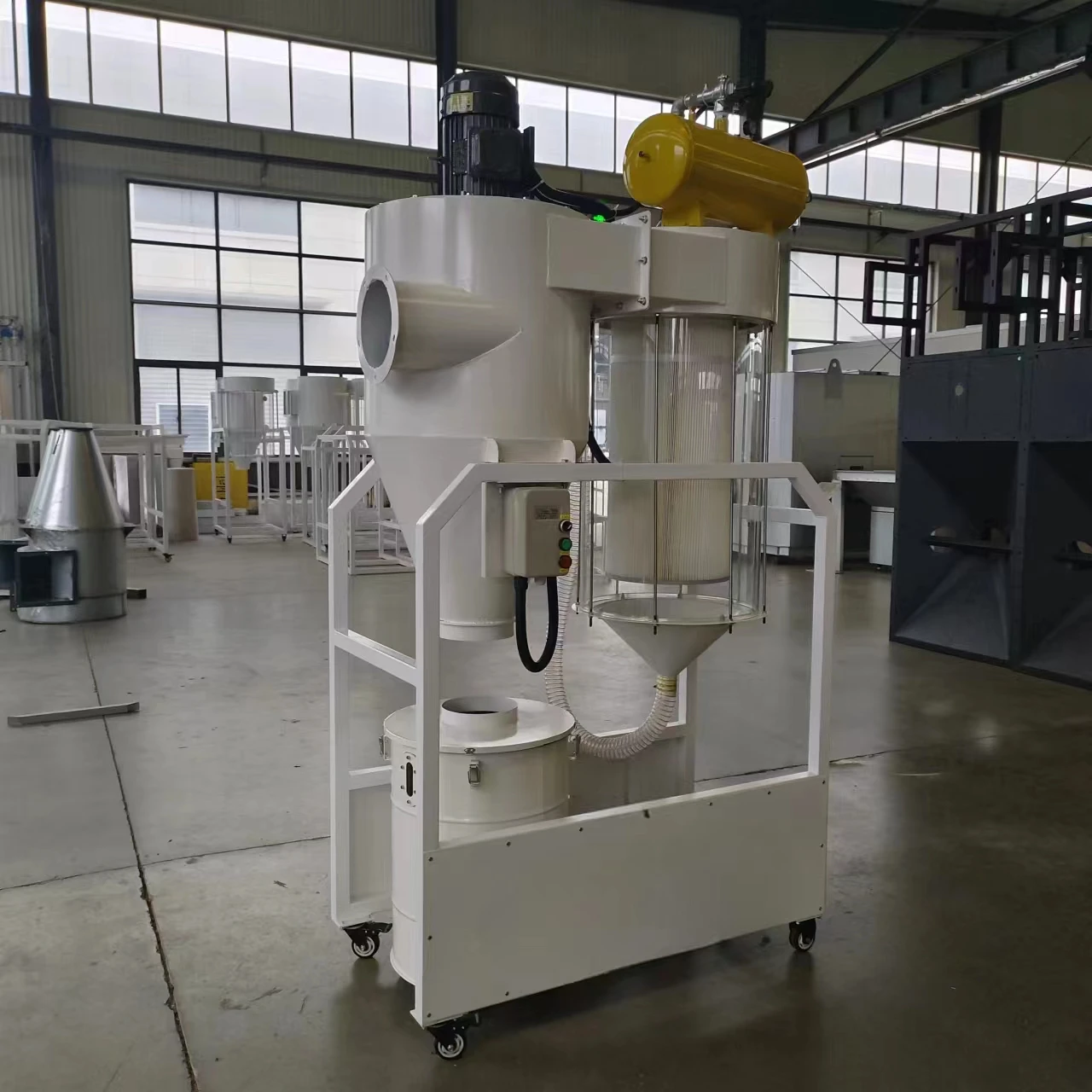 

Cyclone Dust Collector Industrial Cyclone Vacuum Cleaner Woodworking Double Silent Dust Collector