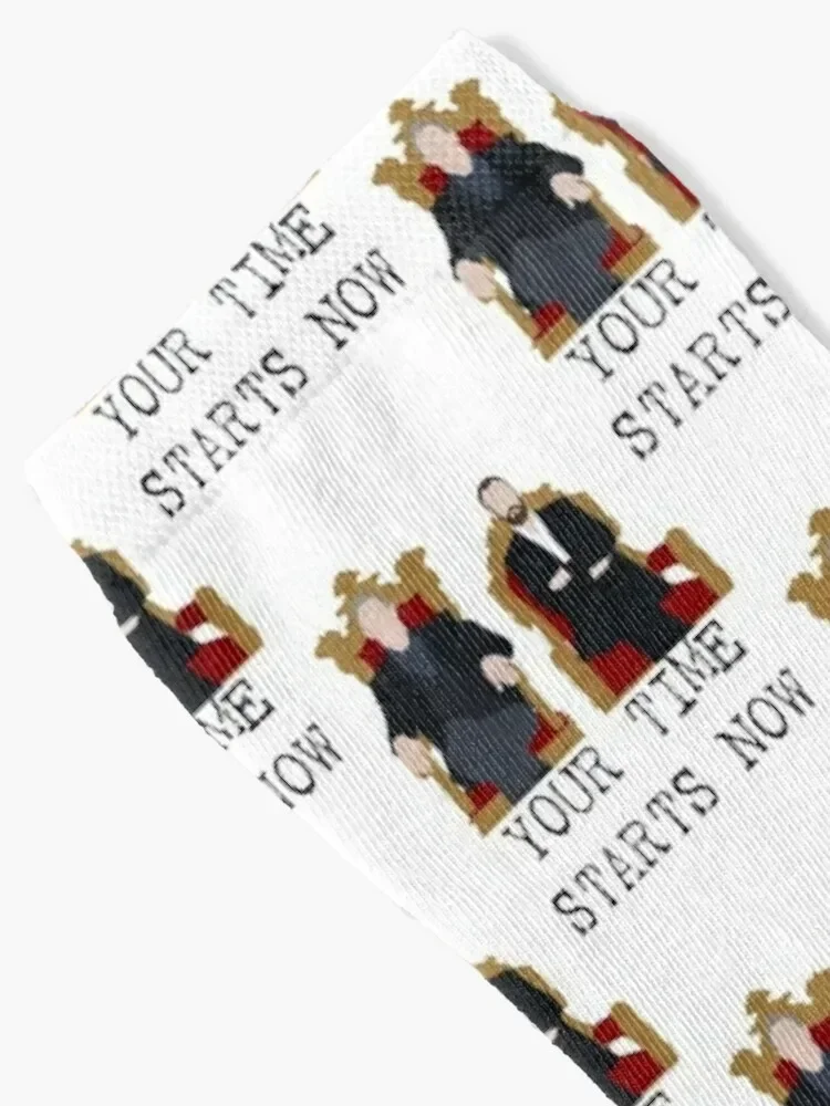 Your Time Starts Now. Taskmaster Socks custom sheer Socks Female Men's