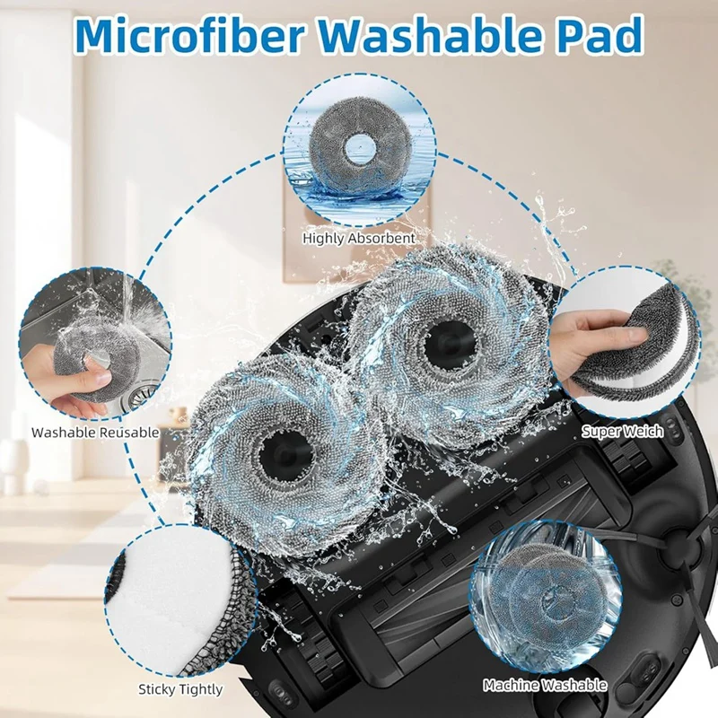 JDZD-Para Dreame L10s Ultra / L10 Prime / Xiaomi X10 Plus X20 Plus / L10s Pro Gen 2 / X20 + / L10s Pro Peças de aspirador de pó