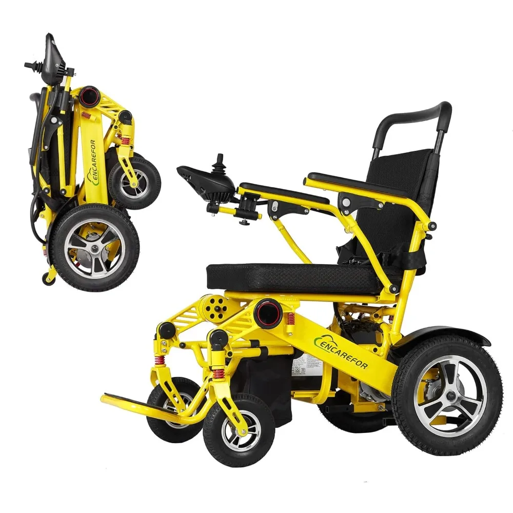 

Widen 20" Folding 500W Electric Wheelchair, Intelligent Folding Electric Wheelchair, Extended seat More Comfortable, Customized