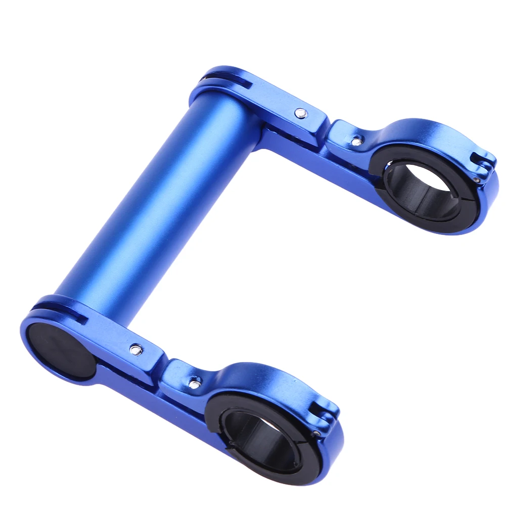 10cm Aluminum Alloy Bicycle Handlebar Extender Mountain Bike Front Light Bracket Lamp Flashlight Mount Stand Bar Computer Holder