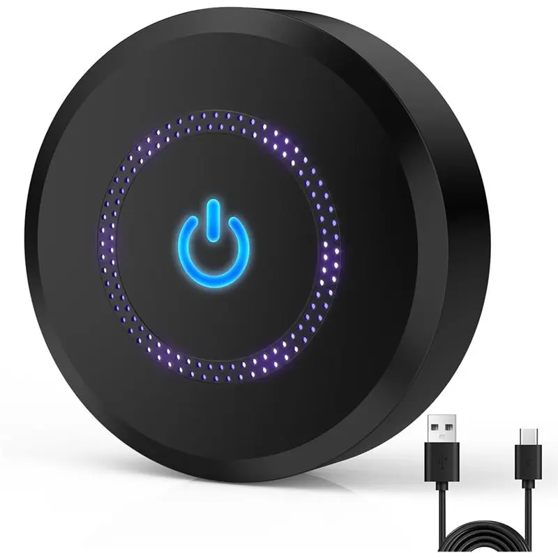 Máquina de ozono portátil A13I, mini purificador de aire para coche, refrigerador, habitación, generador de ozono que elimina los olores