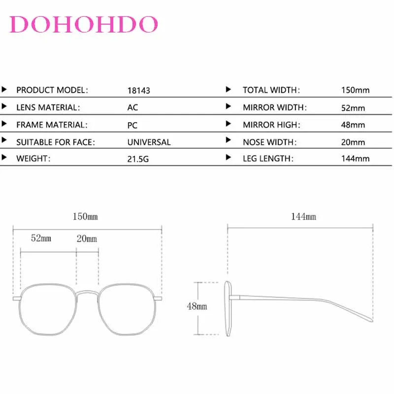 DOHOHDO New Ins Popular Cat Eye Sunglasses Women Retro Punk Gray Lens Eyewear Men Shades UV400 Luxury Brand Oculus Sun Glasses