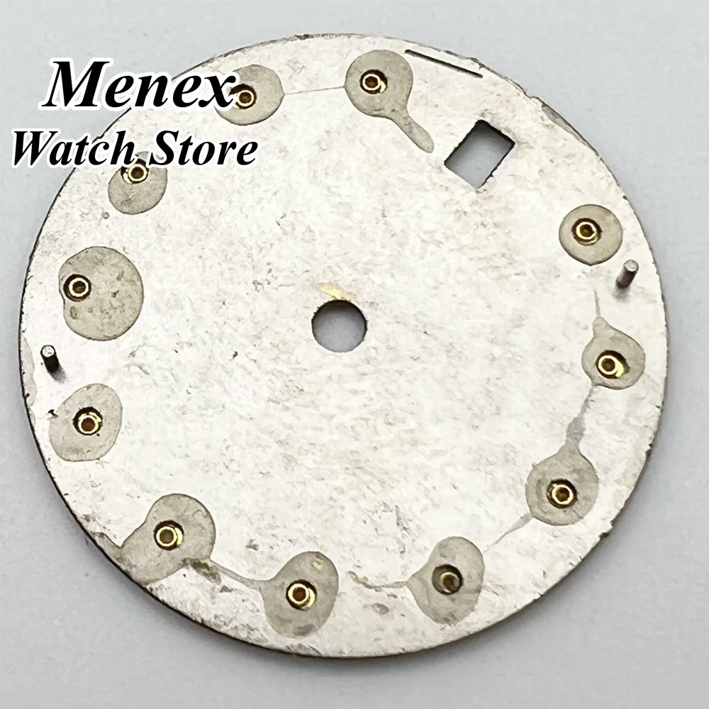 NH05 Watch Dial 20.5mm Multicolor Sunburst Watch Dial Diamond Markers Date Window Fit NH05 NH06 Movement Watch Accessories Parts