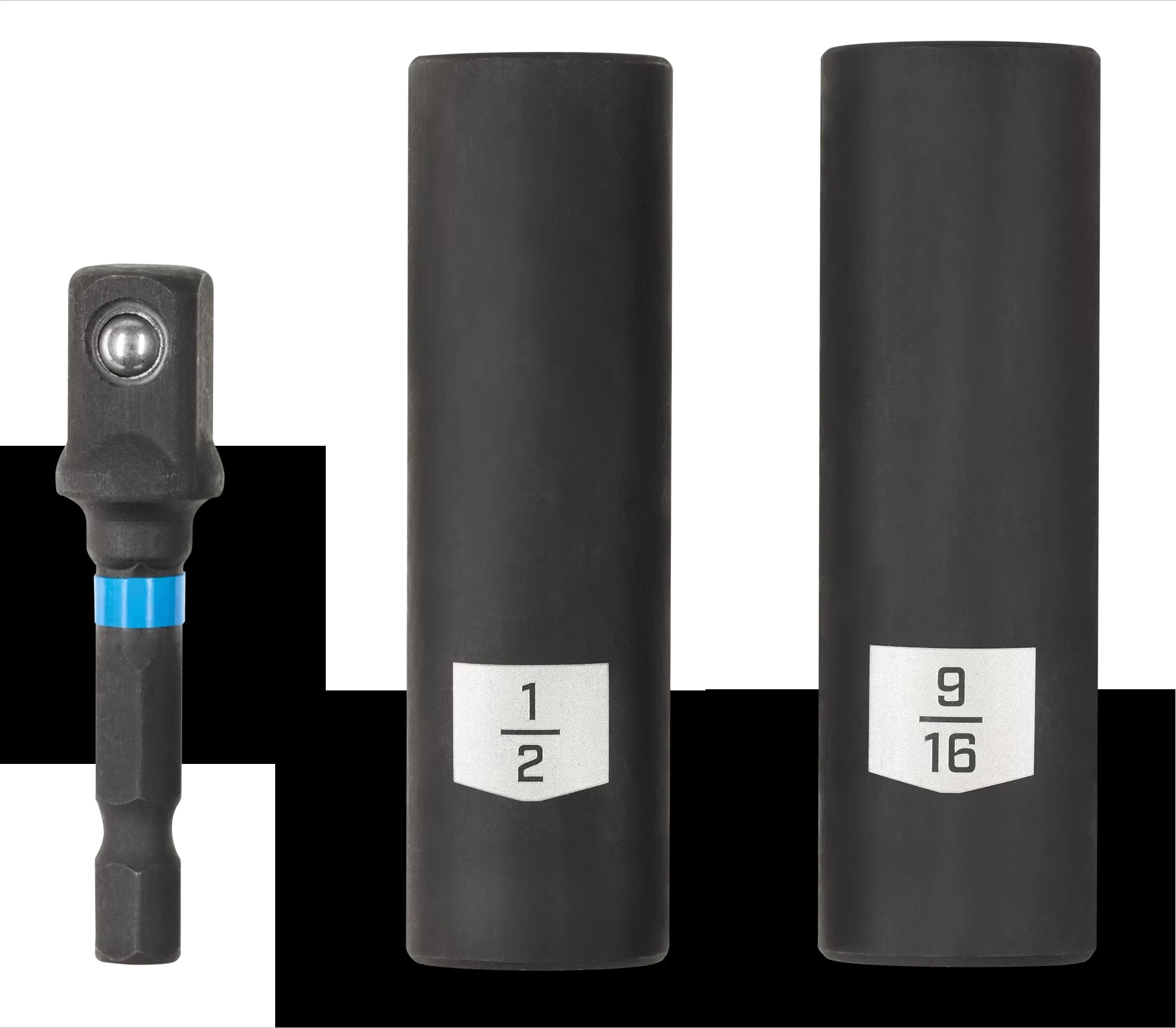 

3-Piece Deep Well Impact Socket Set