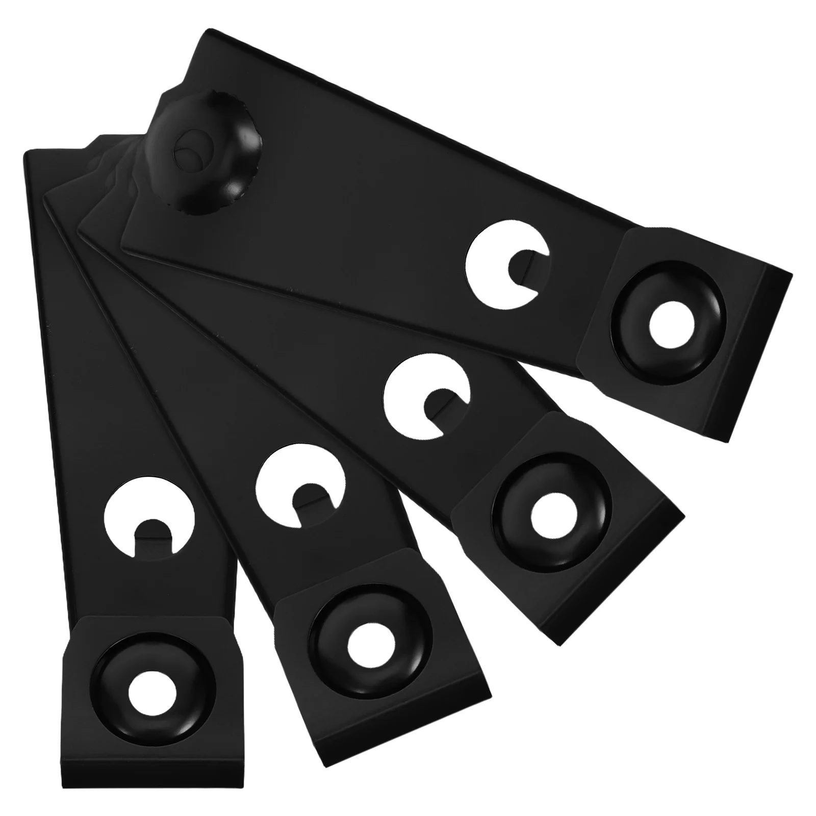 

4Pcs Sofa Five Metal Connectors Surface Treatment Concealed Installation Modular Couch Connectors Sofa Fixing Bolts