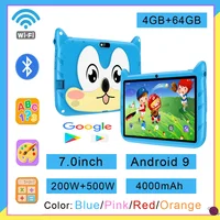 Nueva Tablet Infantil de 7.0 Pulgadas con WiFi 5G, 4GB de RAM y 64GB de ROM, Compatible con Bluetooth, Educación, Juegos, Android 9.0