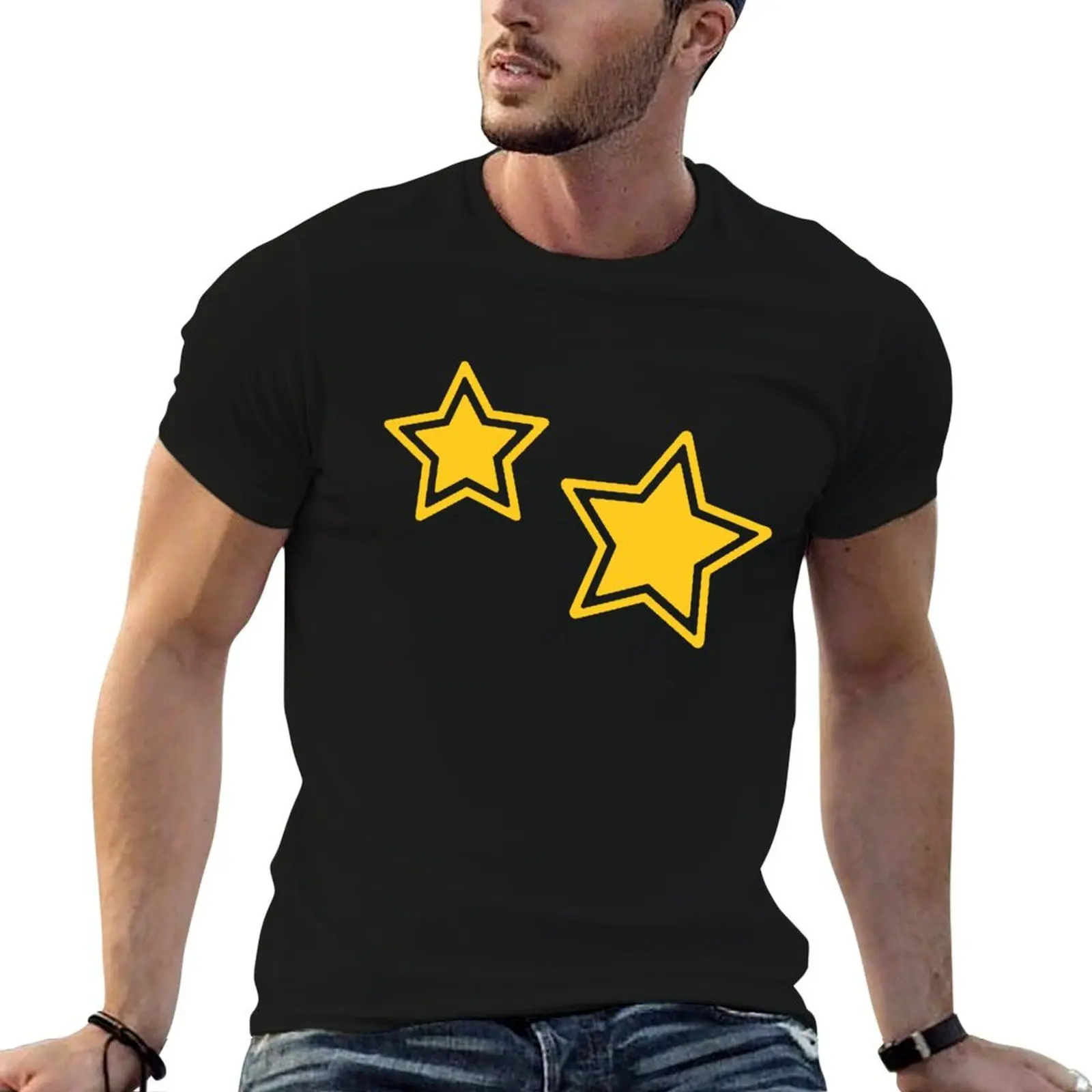 Diddy Star T-Shirt oversized graphic tee man clothes mens graphic t-shirts hip hop