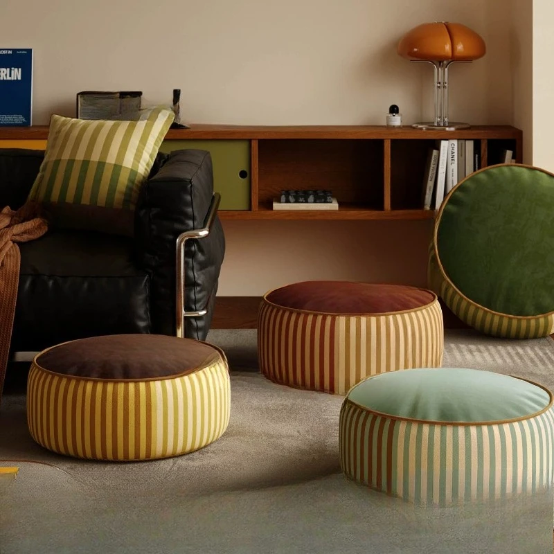 Medieval style living room floor seat pier futon seat cushion tatami sofa foot stool can be dismantled and washed